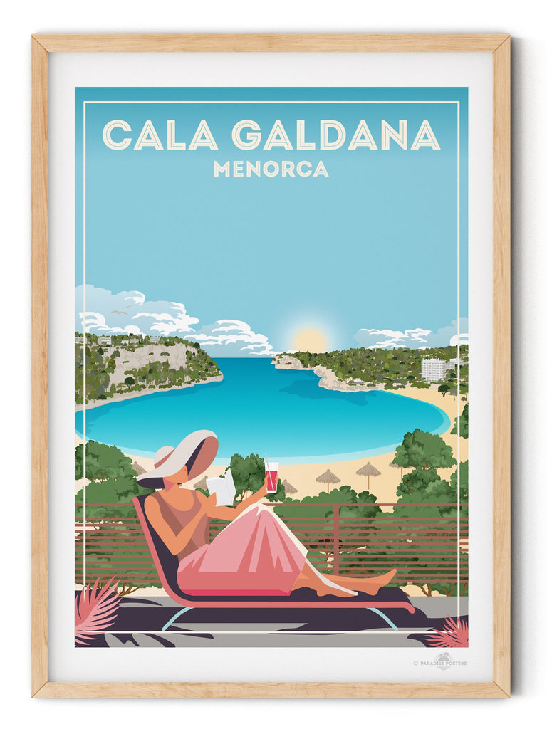 Cala Galdana Menorca poster print - Paradise Posters