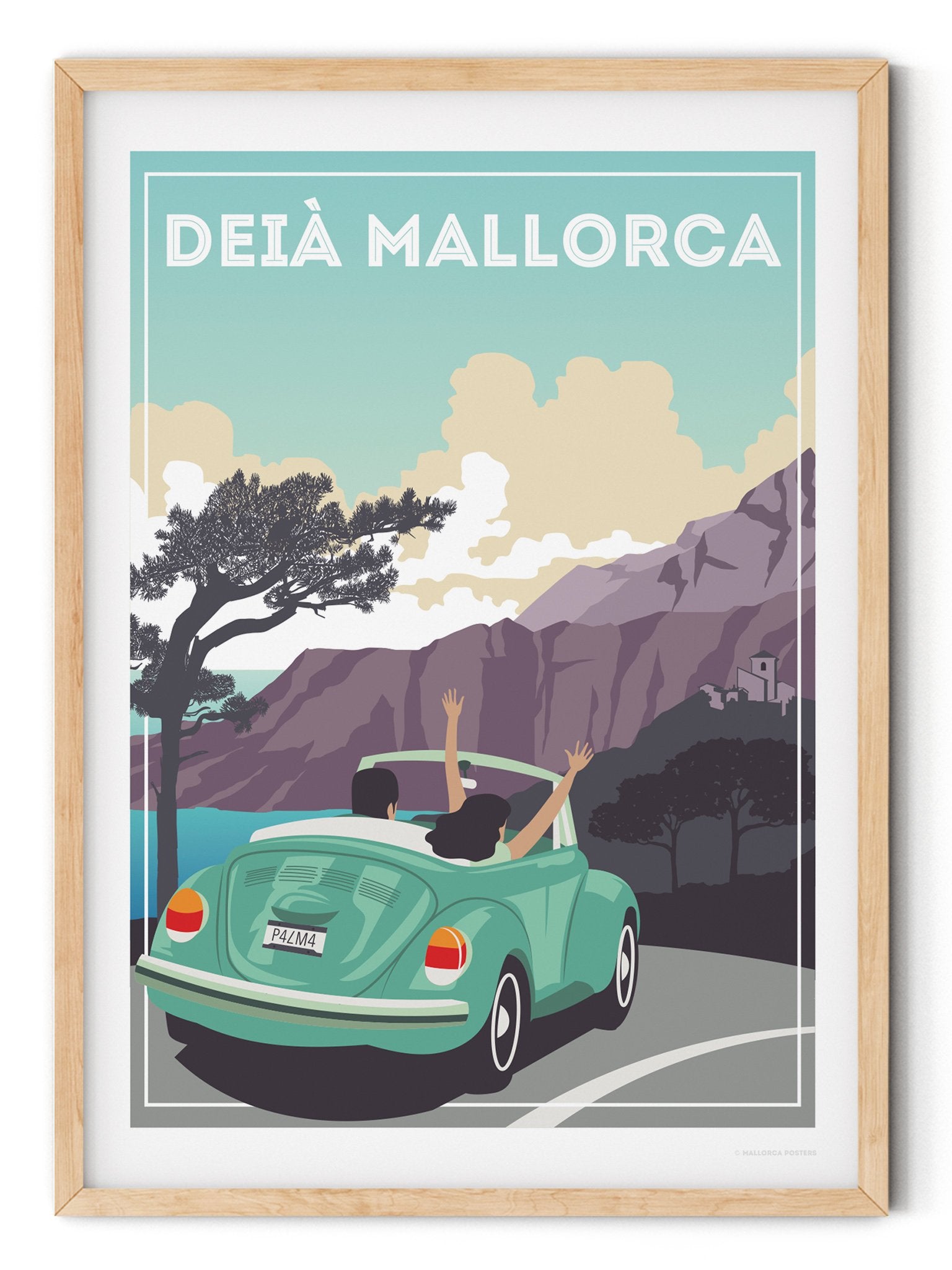 Deia Mallorca poster print – paradise posters