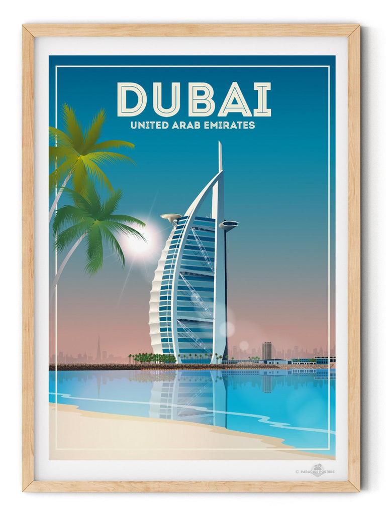 Dubai poster print - Paradise Posters