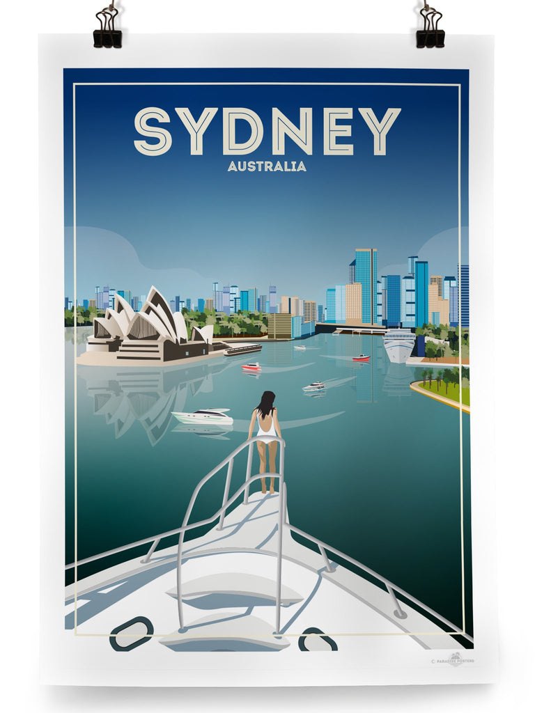 Sydney Australia poster print - Paradise Posters